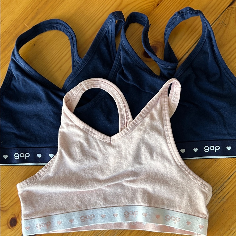 Gap L Racerback bra lot of 3